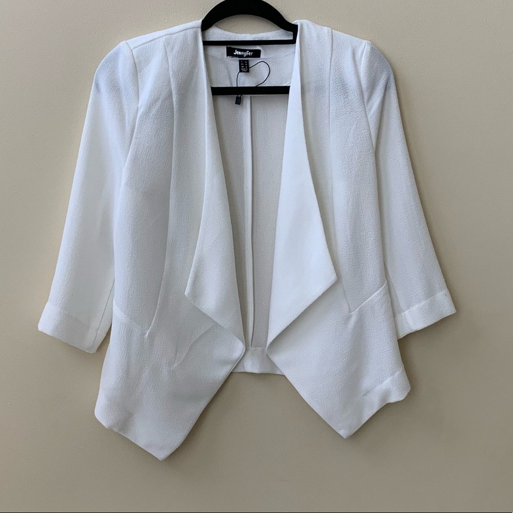 White blazer